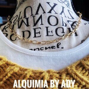 Alquimia Gold Chain Necklace
